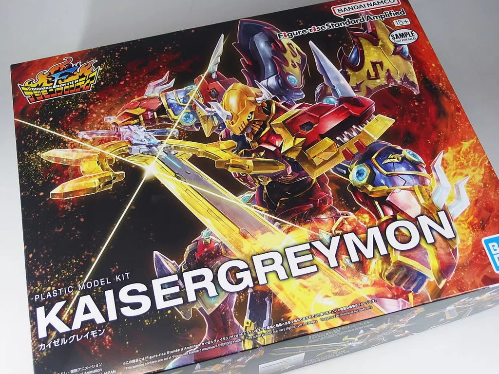 In Stock BANDAI FRS Kaiser Greymon Assemble Model Toys FIGURE-RISE Digimon Frontier KAISERGREYMON Digimon Adventure