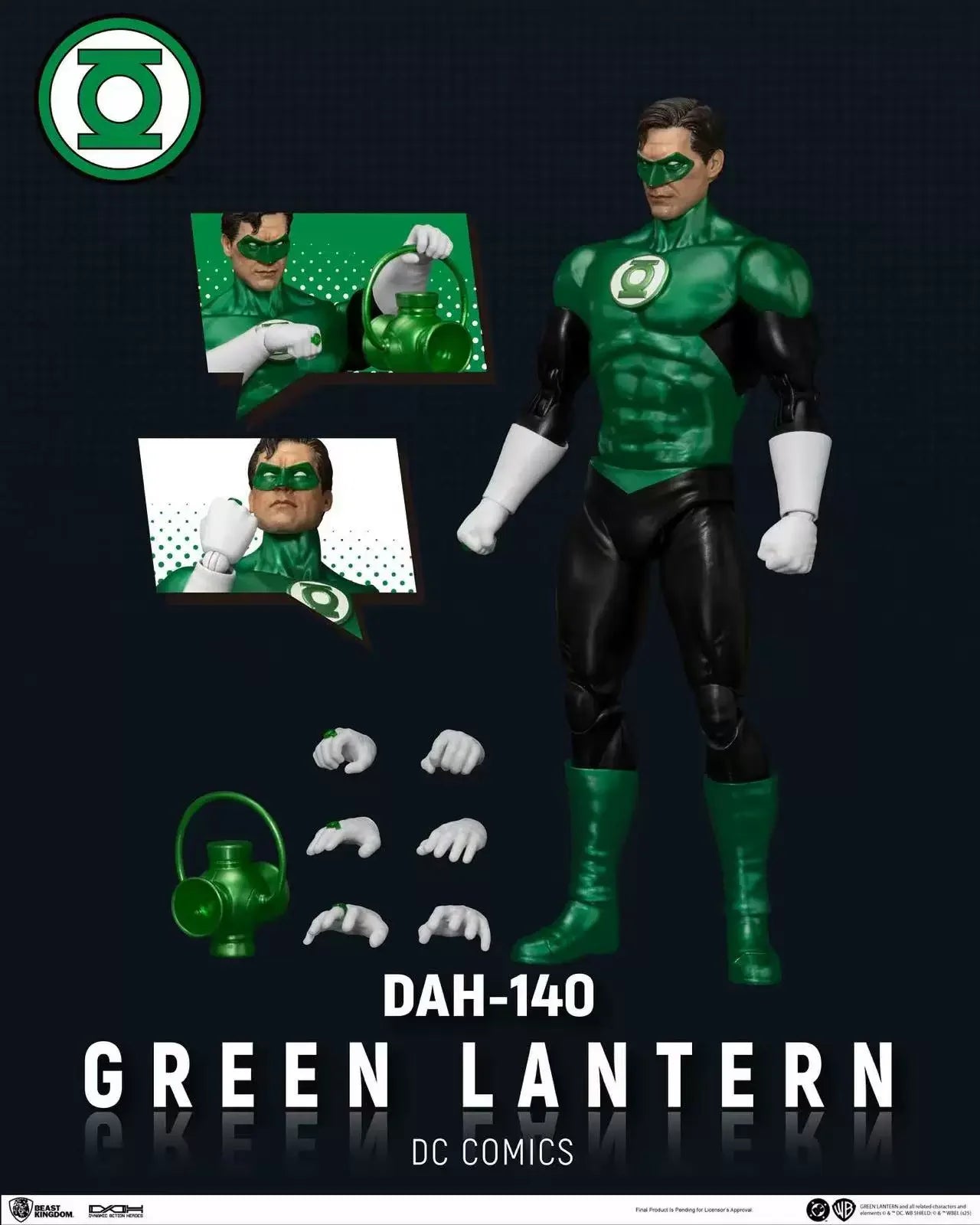 1/9 Justice League 8 Inches Action Figure Superman Batman The Flash Green Lantern Movability Ornament Collectible Gift For Fans