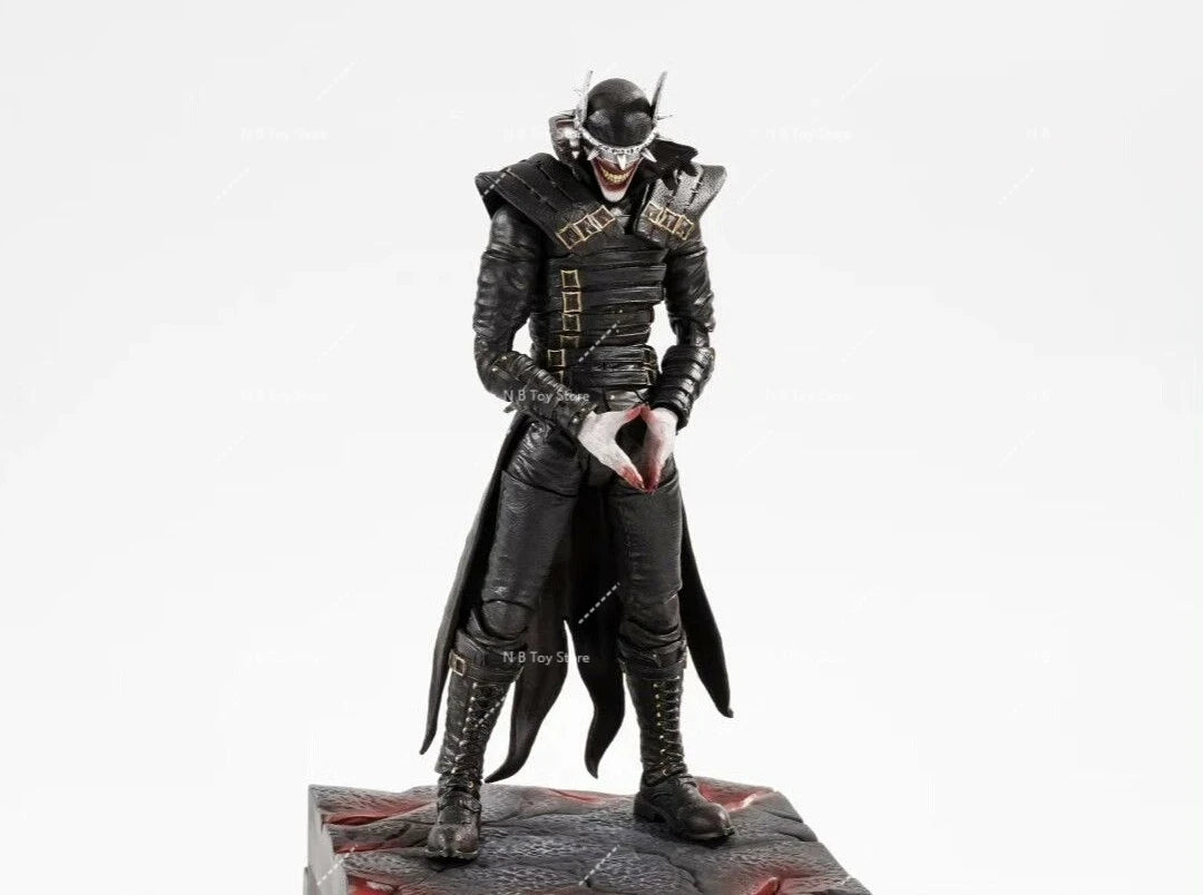 In Stock Original LPZZ Toys U-P-Finegures 16cm The Batman Who Laughs Dark Knights Dc Anime Action Figure Figurine Gifts Toys