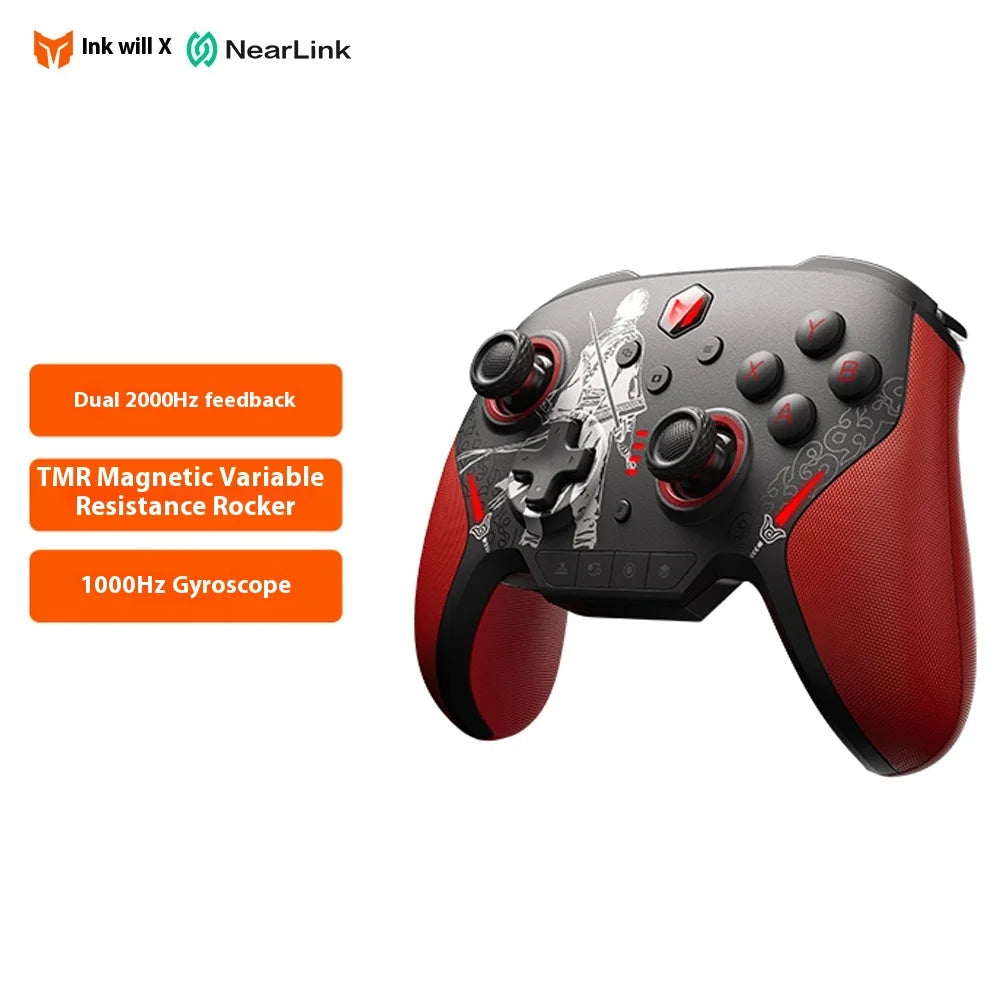 Bigbigwon Blitz 2 Tmr Star Flash Wireless Bluetooth Gamepads Somatosensory Controllers Customized 2000hz For Ns Pc Steam Game
