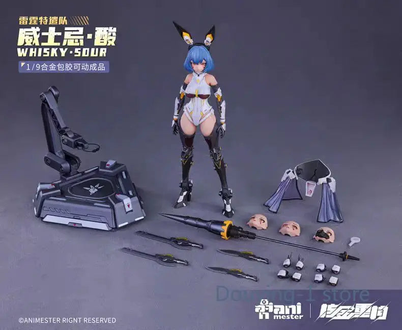 In Stock 1/9 Gold Reconstructed AniMester Whiskey Sour Regalo Anime Action Figure Model Collection Model Gift with Box Original