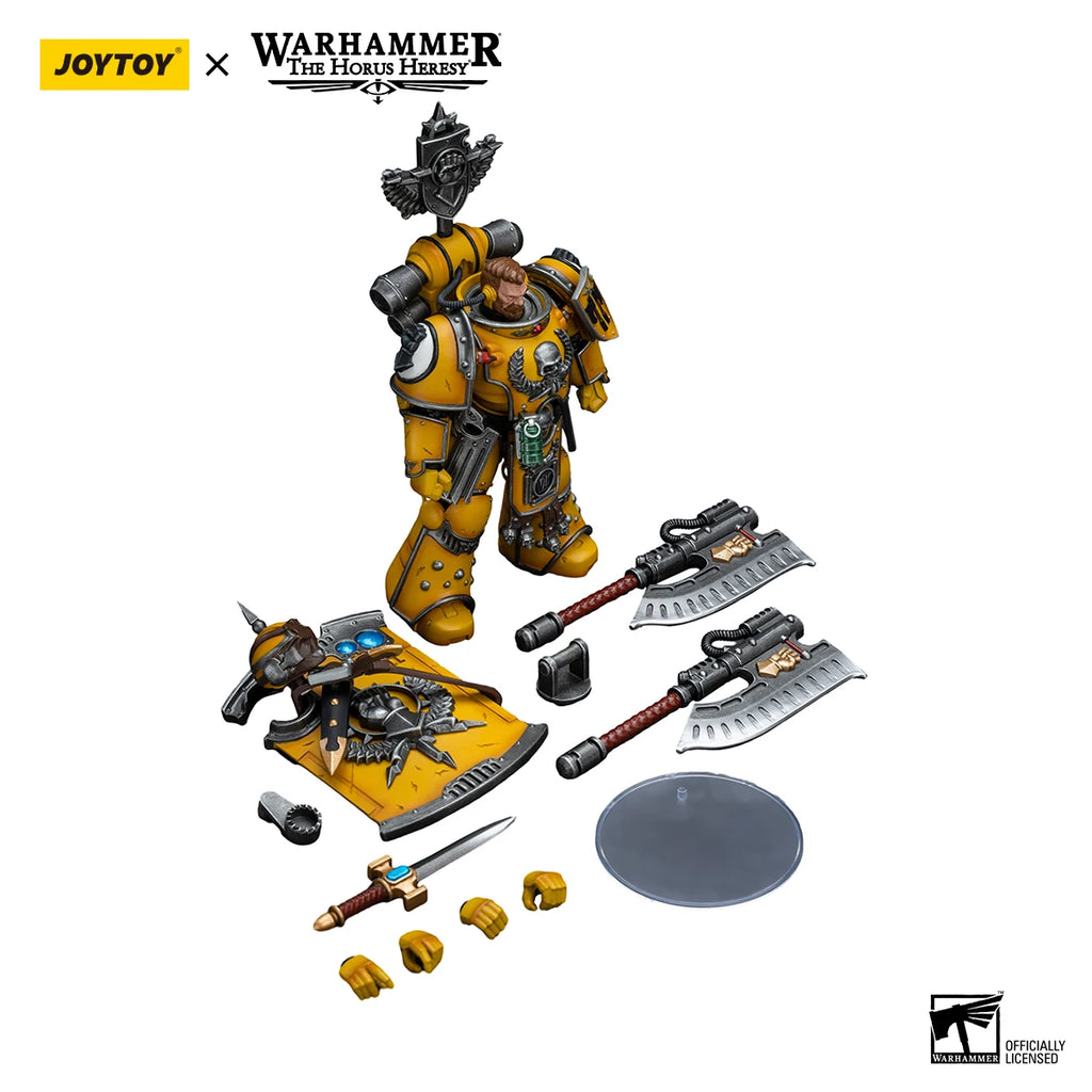 JOYTOY Warhammer 40K 1/18 Action Figure Imperial Fists Fafnir Rann Anime figures Toys Collection Model