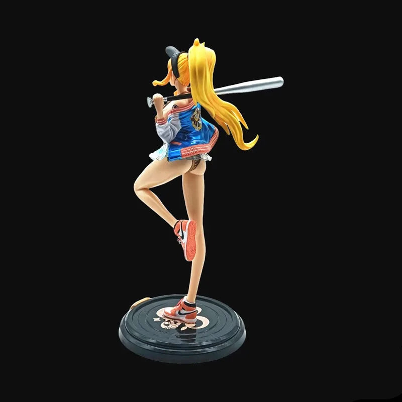 33 cm Anime One Piece Nami Puppe Handgefertigte PVC Sammlerstück Desktop Dekoration Statue Modell Puppe Spielzeug Geschenk Ornamente
