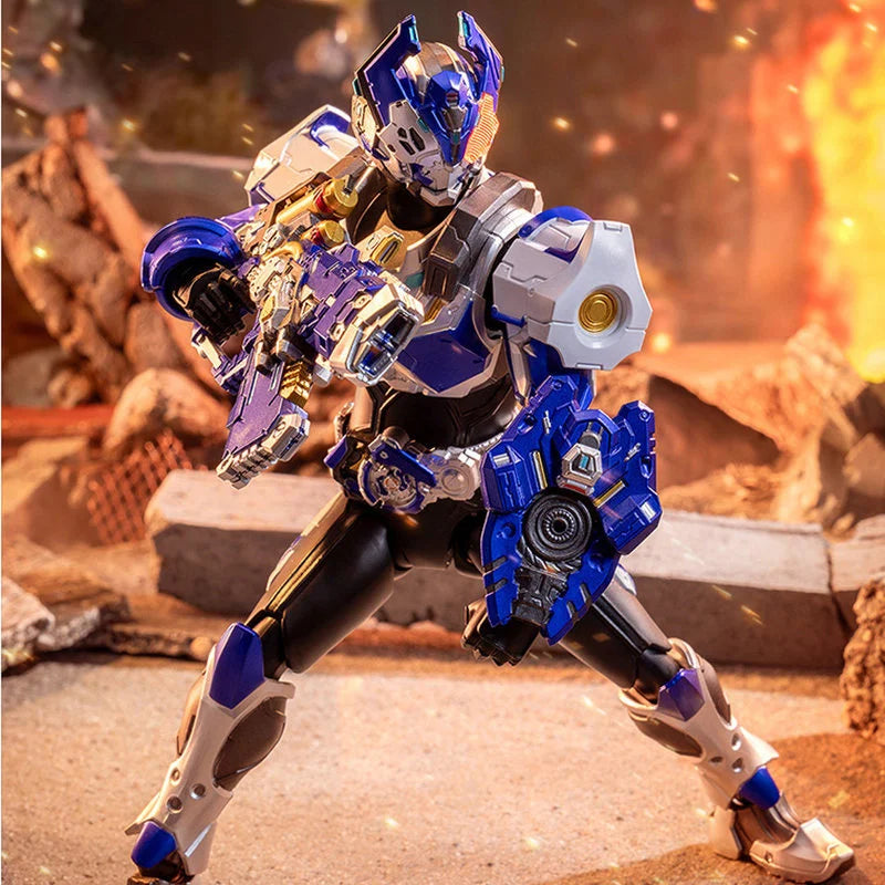 Nuclear Gold Reconstruction Overlord Battle God Baatar & Tamir 1/10 Scale Action Figure, Articulated Collectible Anime Model Toy