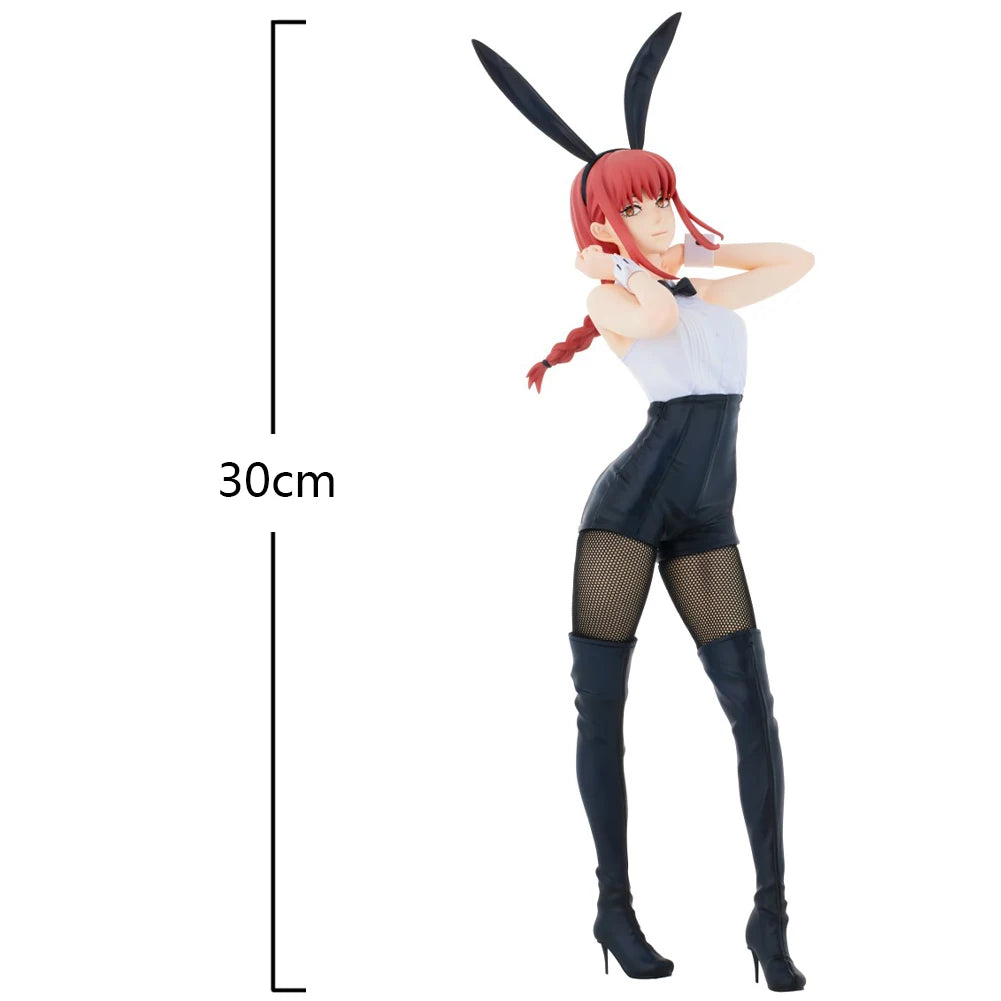 Anime Power Figure Makima action Figure Bunny Girl figure Power figure statue Desk collection Ornament Adult Doll Boy anime Gift