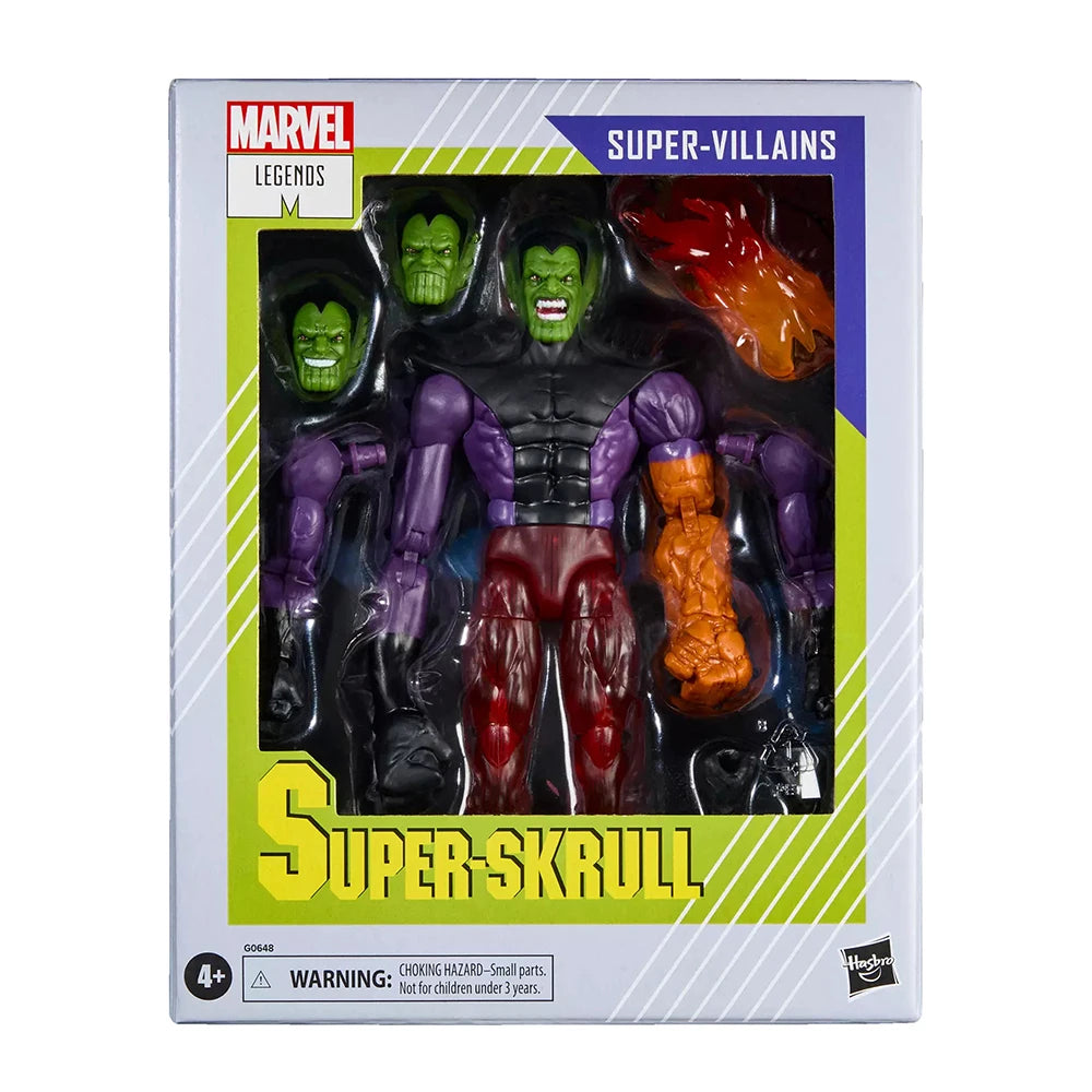 [In-Stock] NEW Hasbro Marvel Legends Series Villain Super-Skrull (Fantastic Four) 15cm Scale Anime Action Figure Model Toy Gifts