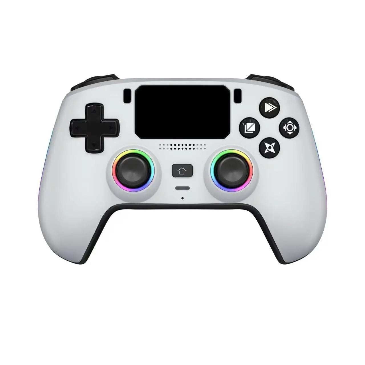 NEW Wireless Bluetooth Gaming Controller Hall Joystick Built-In Microphone No Delay Compatible For PS5 Steam Android PC Smart TV