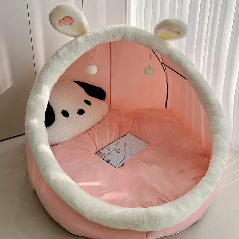 Hot selling-Human cat nest oversized children lazy sofa bed game tent nest birthday gift cartoon plush sleeping bag-high quality