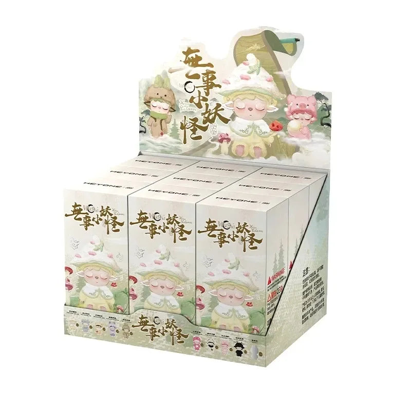 Heyone MIMI-Leisurely Elf Series Vinyl Face Blind Box Toys Kawaii Anime Action Figure Caixa Caja Surprise Mystery Box Dolls Girl