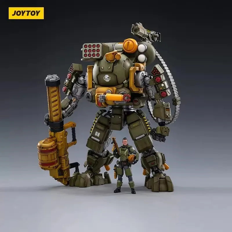 JOYTOY 1/25 God of War 86 Tiekui Dual Pilot  lron Wrecker Steel Bone Mecha Christmas Present Hobby Action Figures Model Toys