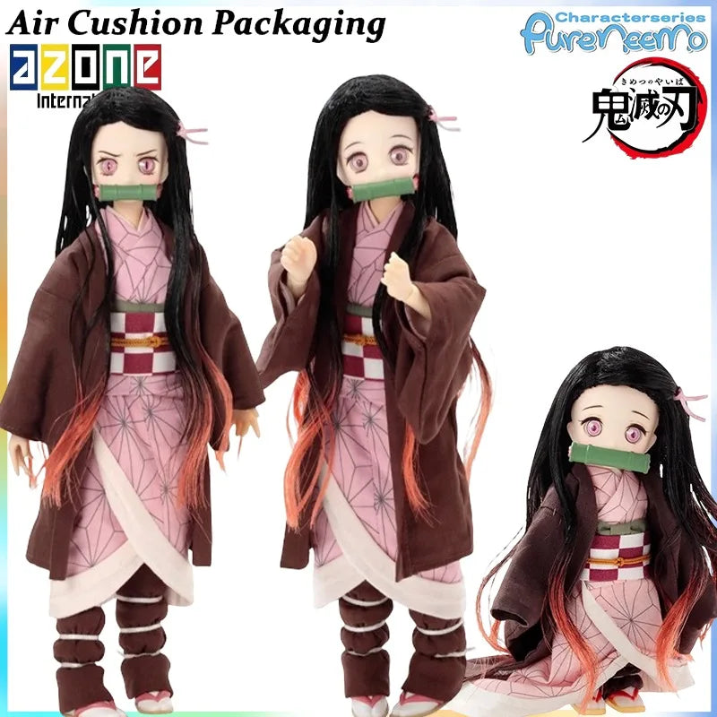 Azone Genuine PureNeemo Character Series Demon Slayer‌ Kamado Nezuko No.004 27-PB  1/6 Doll Collectible Action Figures Model Toy