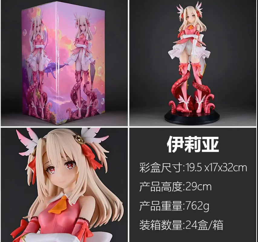 Idolpop Illyasviel Von Einzbern Figure, Fate/Kaleid Liner Anime Model, Poseable Toy, Stylish Home Decor & Premium Collectible