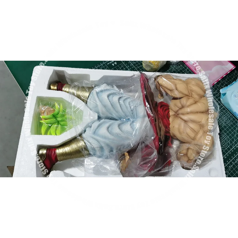В наличност CK&amp;Jt Статуя 50см Dragon Ball Super Saiyan Broli Gk Break Broli PVC статуя Фигура PVC колекция Модел Колекция играчки