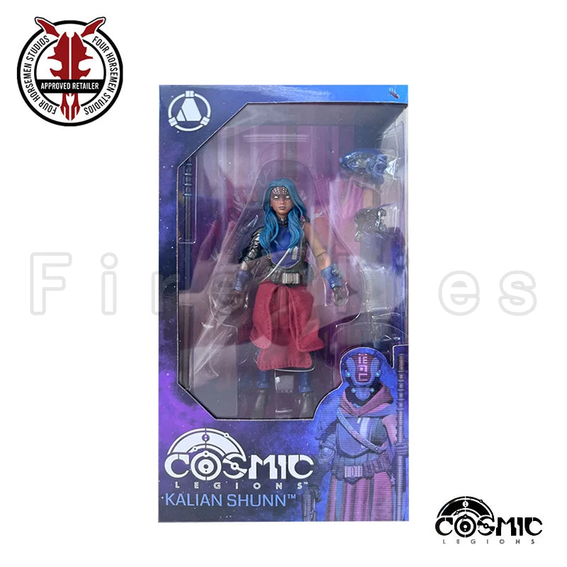 1/12 6inches Four Horsemen Studio Cosmic Legions Outpost Zaxxius Kalian Shunn Anime Model