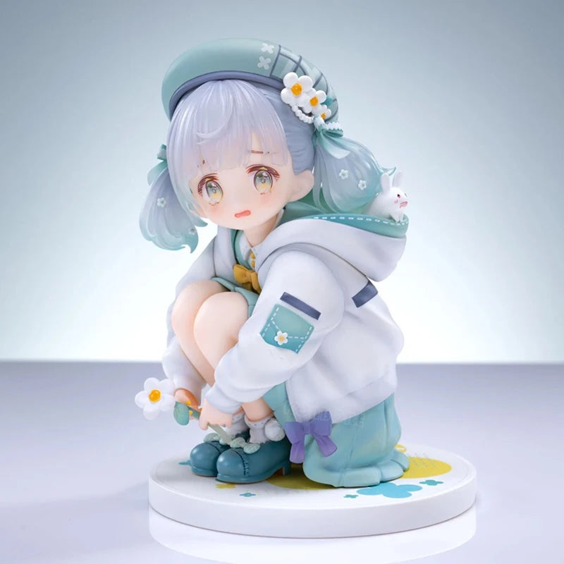 12cm Original Character Ageru Sahara Mafuyu Anime Girl Figure EUSUN Flowers for You Action Figure Collection Model Doll Toy Gift