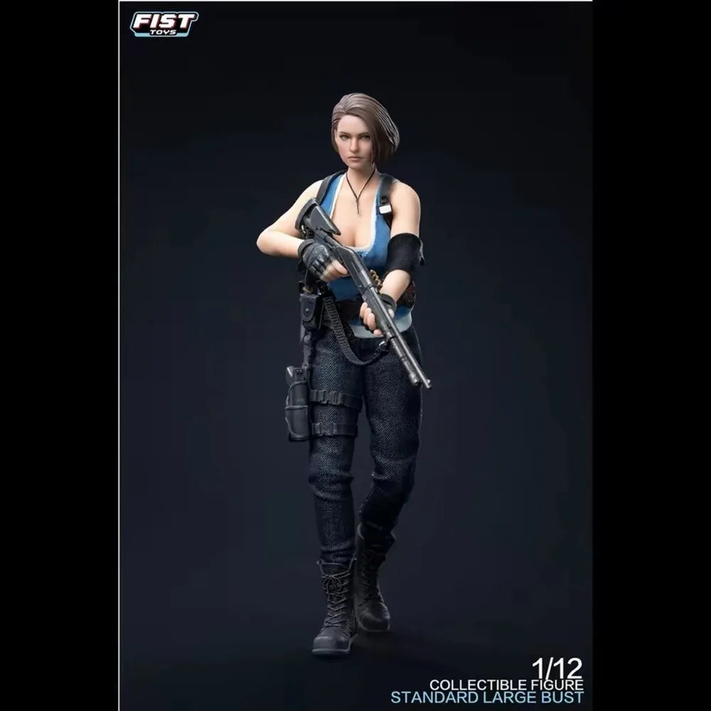New Product Pre-sale: FIST TOYS 1/12 Scale Resident Evil Jill FIST-002 Classic Combat Girl Collectible Action Figure Model Toy