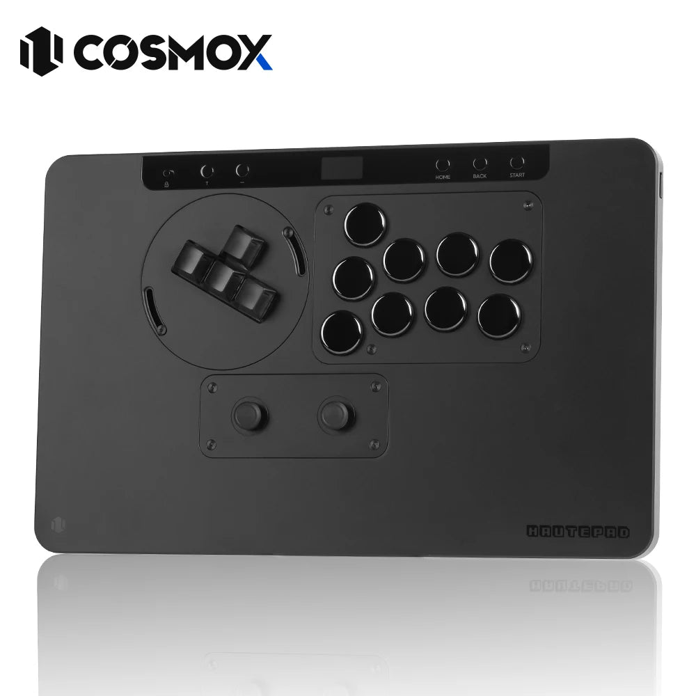 Haute42-COSMOX X Series Leverless Controller Replaceable Module Joystick Keyboard Arcade For PC/ Ps4 / Ps5 Switch Steam Hitbox