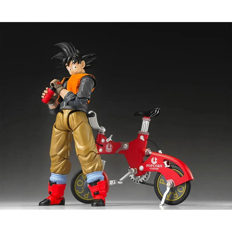 In Stock Tonsenarttoys Kamione Dragon Ball Super Saiyan Fly Page Goku Ride Bike 01a 01b Anime Action Figures Model Toys Gifts