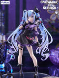Original FuRyu Trio-Try-iT Hatsune Miku x Kuromi Action Figure Anime Collectible Model Kawaii Doll Decoration Birthday Gift 19CM