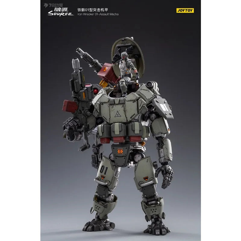 JOYTOY Original Dark Source Original Series Mech Iron Skeleton 01 Assault Mech and Iron Skeleton 02 Tactical Mecha Mech Products