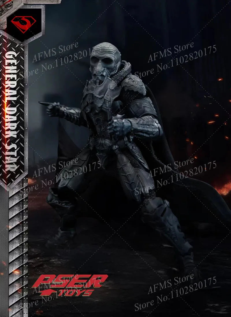 PSERTOYS 1/12 Scale Collectible Figure Krypton Dru-Zod General Zod Adventure Comics Military Commander 6" Action Figure Model