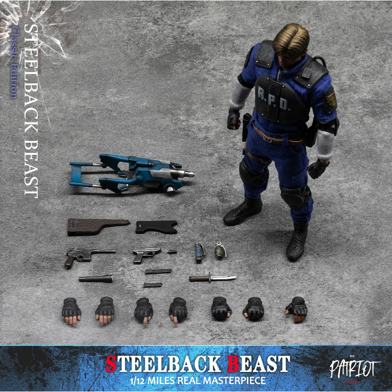 【Coming Soon】Original Patriot Studio Steelback Beast Leon AB Action Figure Holiday Gift