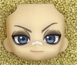 liulangwushi GSC Clay Man Face doll face hair doll accessories