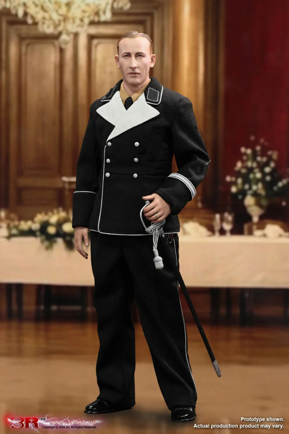 DID 3R GM657 1/6 Scale Male Soldier Black Suit Edition Full Set 12inchs Action Figure Colllectible Model Toys Gifts