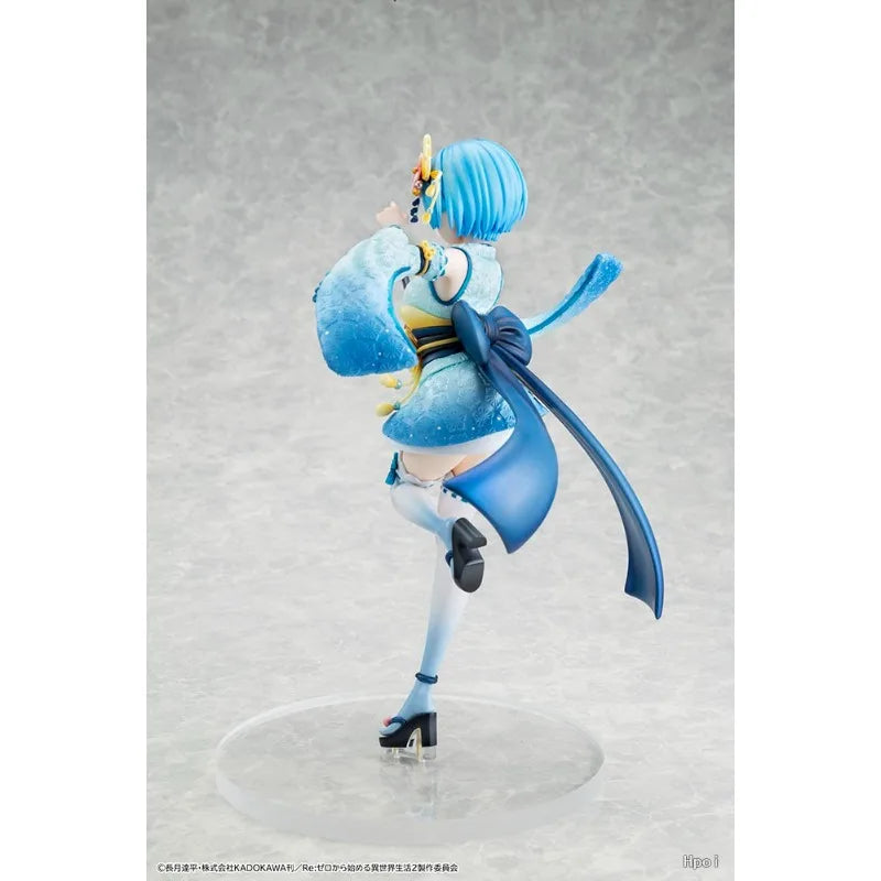 In Stock Original KADOKAWA KDcolle Re: ZERO - Starting Life in Another World REM Battle Costume Anime Figure Toy