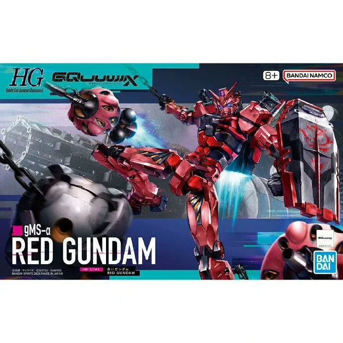 Adults Fun in Stock BANDAI HG 1/144 Gundam GQuuuuuuX GFreD Assembly Model Ver. Anime Action Figures
