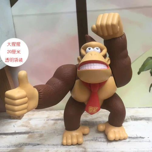 2022 New Super  Bros Donkey Kong Wario PVC 20-24cm Oversize Action  Figure  Model Toys Children birthday gifts