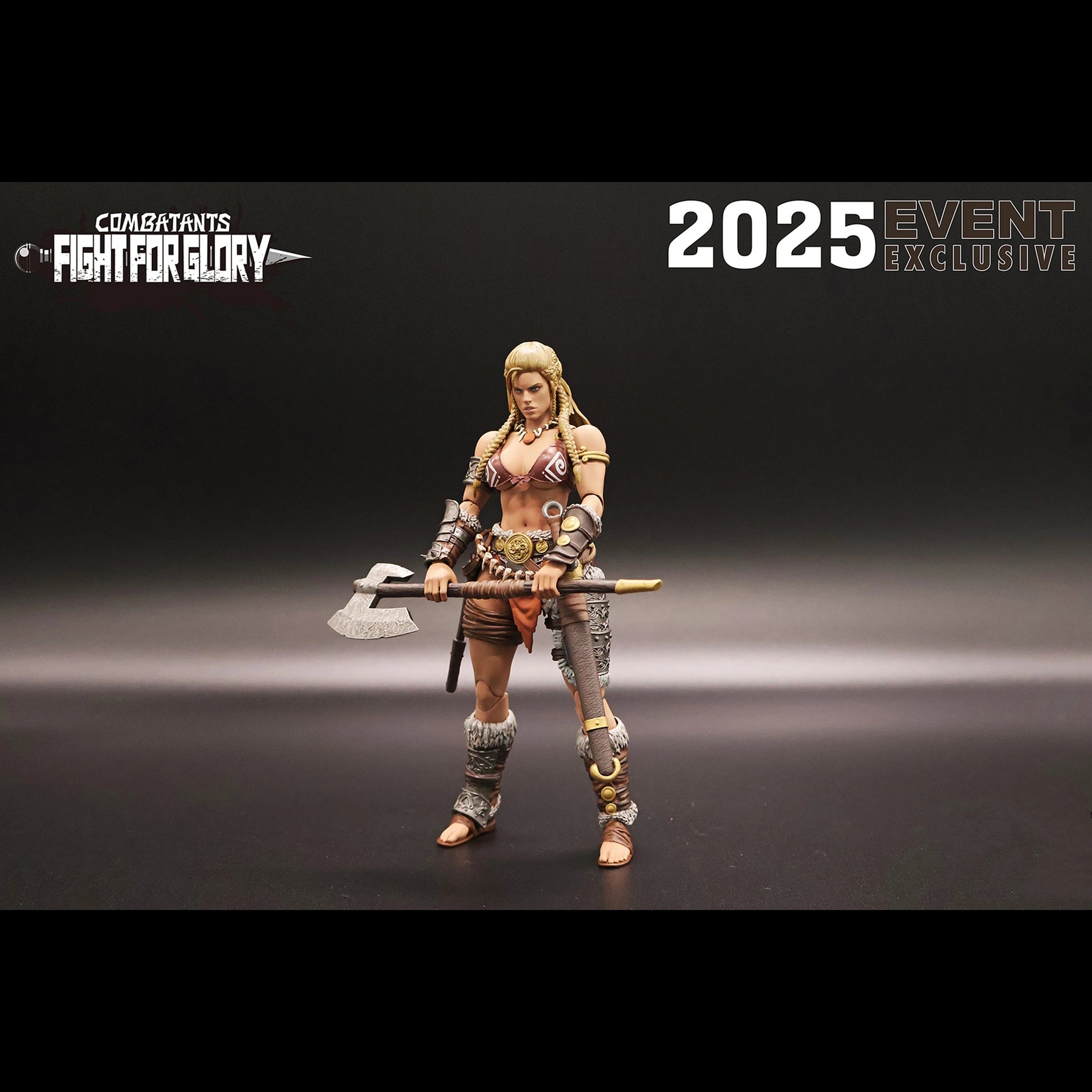 In Stock Xesray Fight For Glory 1/12 Action Figure Combatants 2025 Event Exclusive Gold Hildr Anime Model For Gift Model Toys