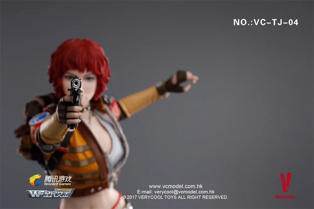VERYCOOL VC-TJ-04 Female Girl Killer Game Elements Full Set Moveable Action Figure Gift For Fans Collect About 12” 1/6