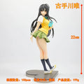 IN-STOCK Kotegawa Yui PVC Two-Dimensional Beautiful Girl Desktop Chassis Animation Hand-Made Ornaments Model Dolls Gifts