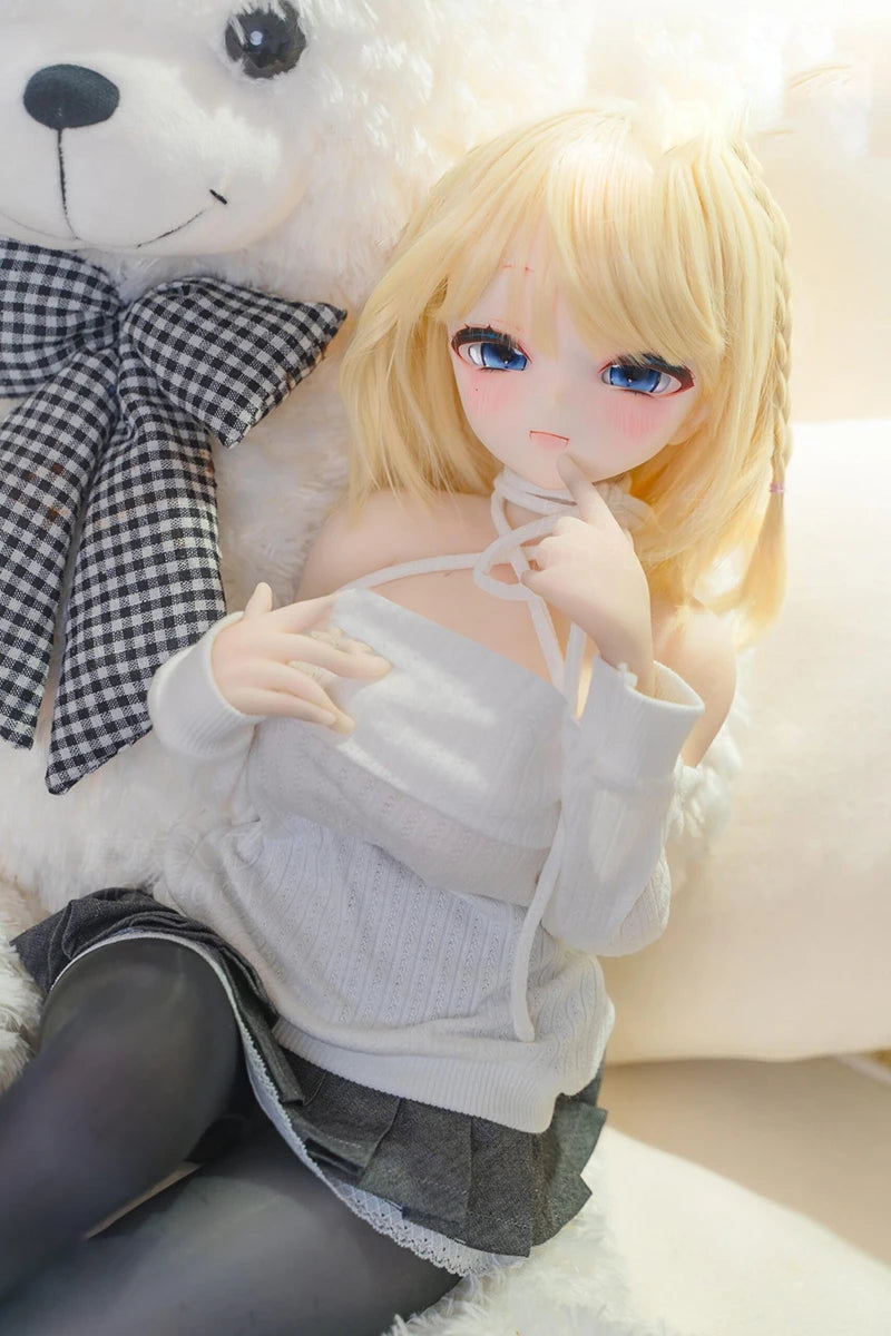 85 cm große Anime-Charakterpuppe im Maßstab 1:2, beweglicher Kopf, Skulptur aus PVC, verstellbare Gliedmaßen, menschliches Körpermodell, Shop