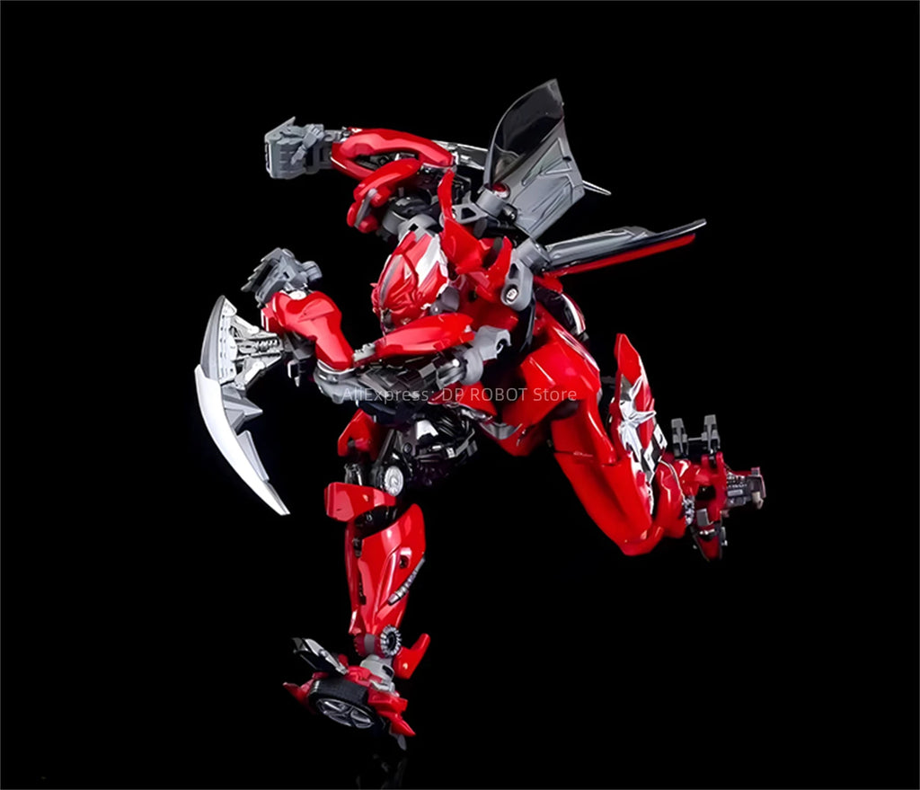 [Голяма отстъпка] Transformation 2.0 VER EC-01 EC01 KO UniqueToys UT-R06 UTR06 Дино Червен Дашър 17.2 см алуминиева фигурка робот