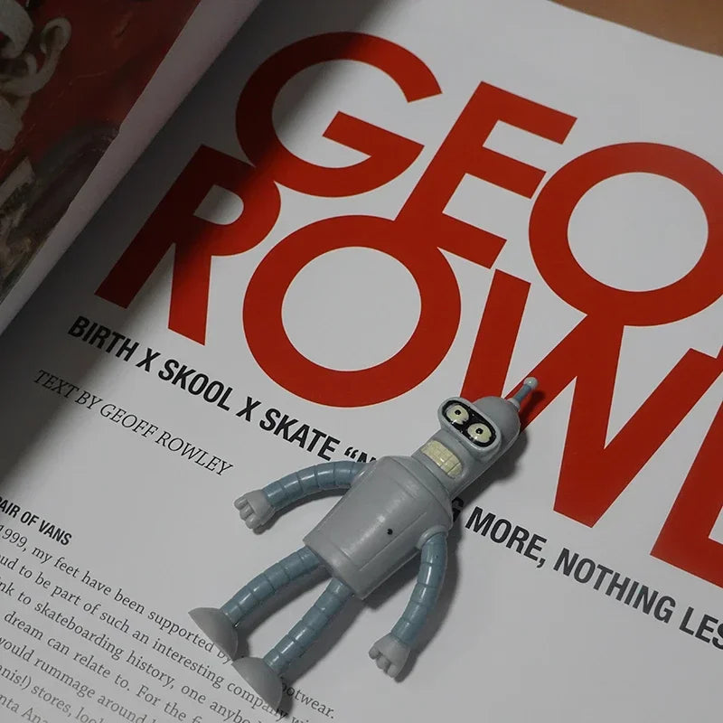 Futuramals Benders AloaMars Futuristic Robot Plastic Model Action Figure Ornament Peripheral Collect Small Gift