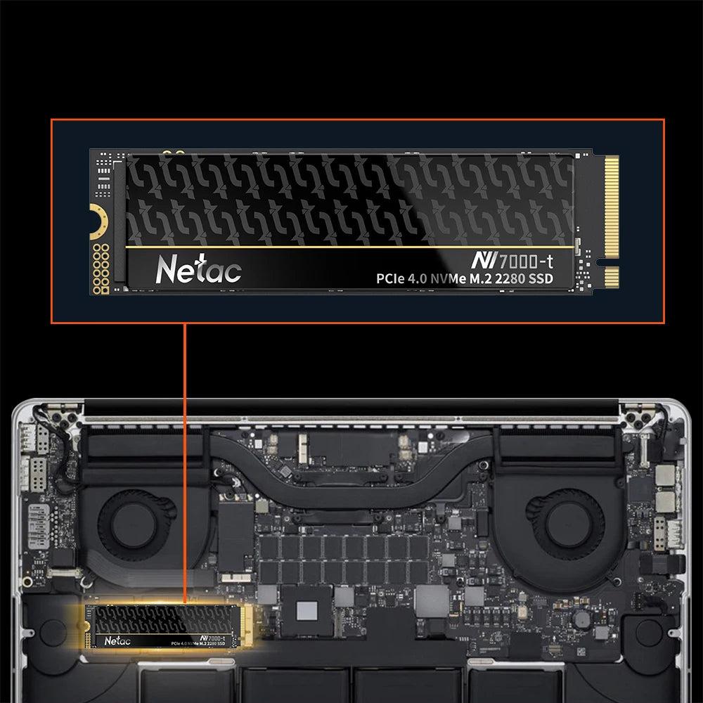 Netac M2 SSD NVME SSD 1tb 2tb 4tb M.2 2280 PCIe 500gb Internal Solid State Drives Hard Disk for ps5