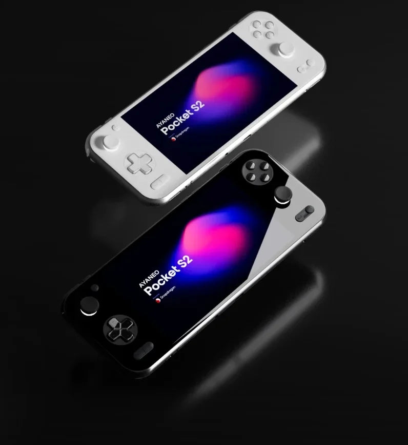 AYANEO Pocket S2 Pro Game Console 6.3Inch 2K IPS Screen Portable Consoles RGB TMR Joystick Hall-Effect Trigger Handheld Console