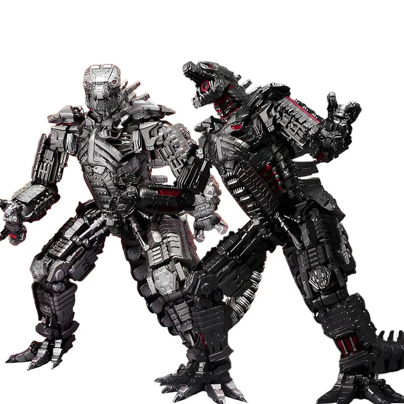 Bandai Original S.H.MonsterArts Mechagodzilla “Godzilla Vs. King Kong” (2021) - Duel Edition-&Mechagodzilla Model Gifts for Boys