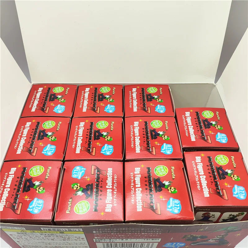 11pcs/set Super Mario with Box Action Figures Model Toys for Christmas Gift