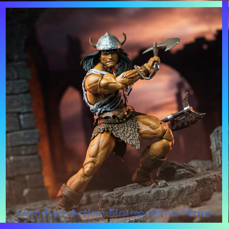 In Stock HC Studio 1/12 Barbarian Blackstone Battle Conan Action Figure Toy Collection Gift