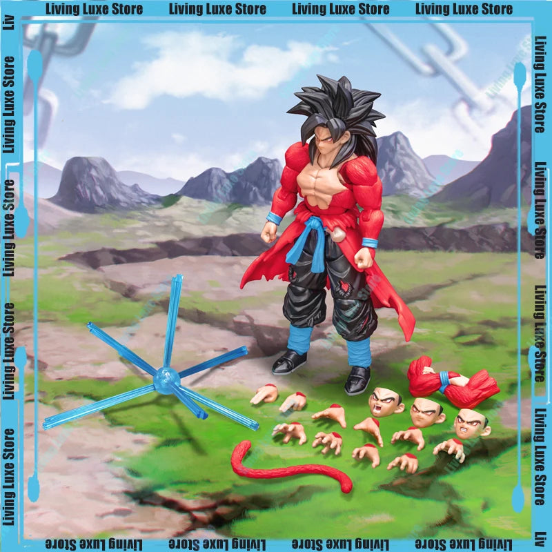 New Demoniacal Fit Dragon Ball Z Figure Vegetto Action Figure Super Saiyan Vegetto Anime Figures Collection Statue Kids Gift Toy