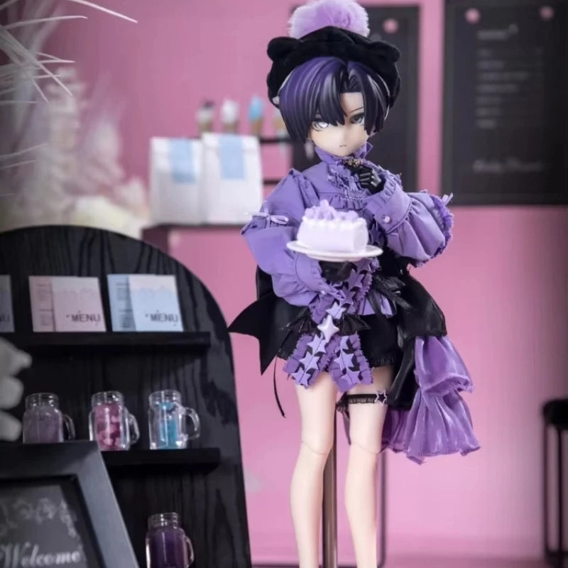 Ufdoll tea drink series Figurine plus 1/5 proportion BJD doll joint movable doll cute desktop decoration collection doll