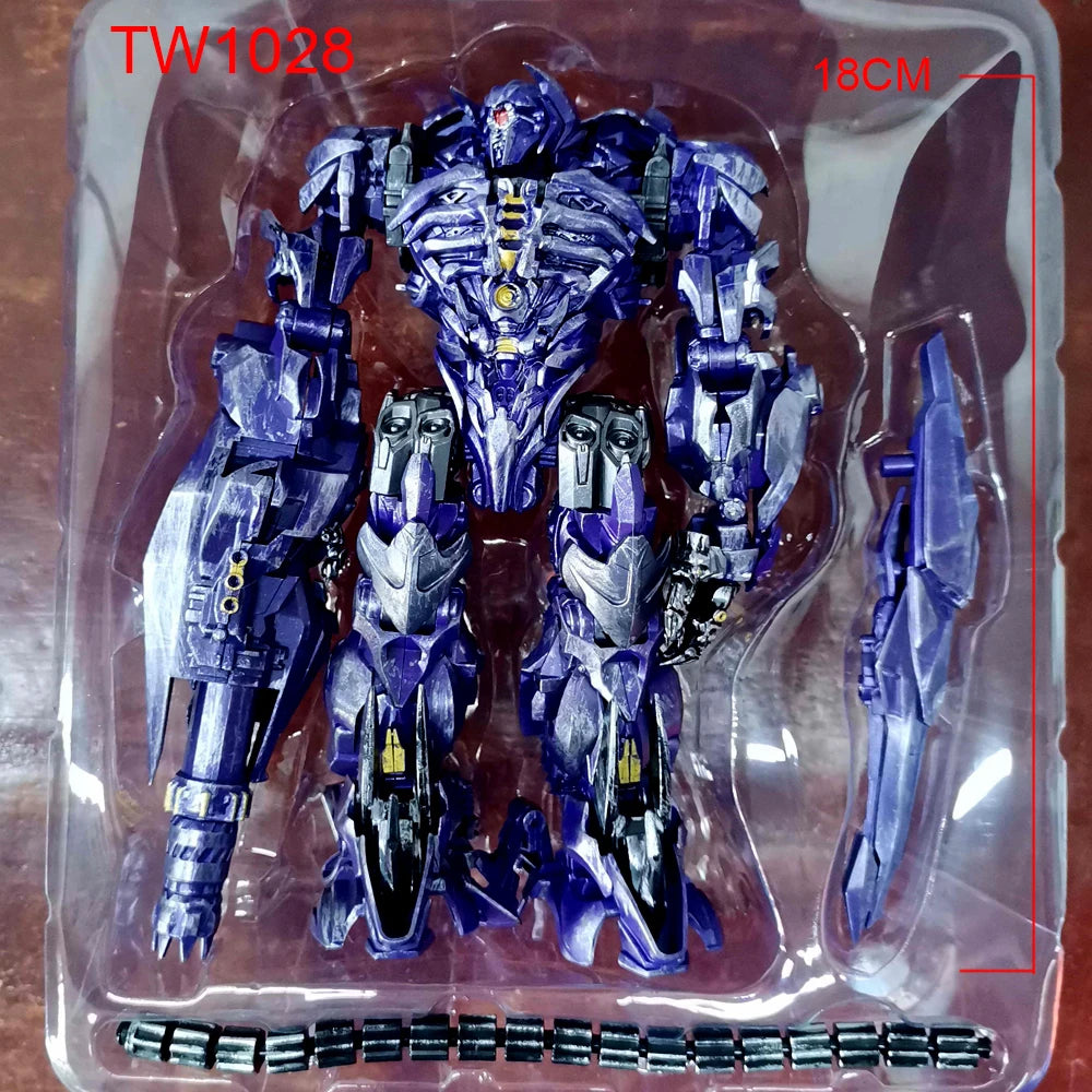 Transformation Toy BAIWEI TW1028 Shockwave ZS01 SS56 MP29 Universe Guardian Deformation Robot Alloy Action Figure Model Car Gift