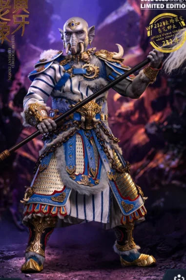 Three Demons HAOYUTOYS 1/6 Scale Collectible The Journey to the West Yellow Toothed Old Elephant Lion Eagle 12'' Action Figure