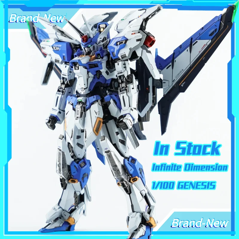 【IN STOCK】 Infinite Dimension MG 1/100 GENESIS Model Kit Assembly Action Figures Robot Plastic Model Customized Doll Toys Gifts