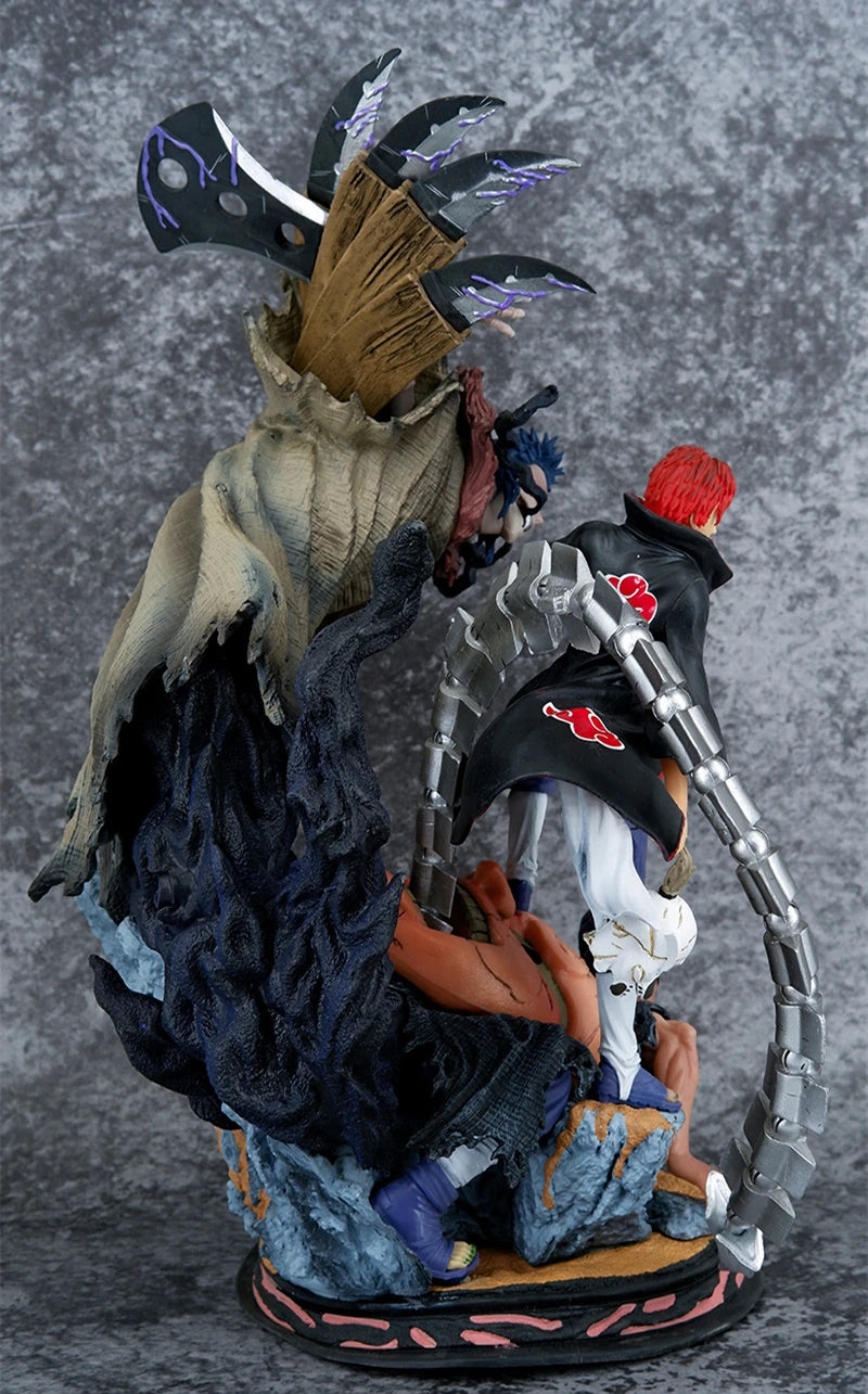 Cartoon Anime Akatsuki Akasuna no Sasori Battle Ver. GK PVC Action Figure Game Statue Collection Model Kids Toys Doll Gifts 41CM