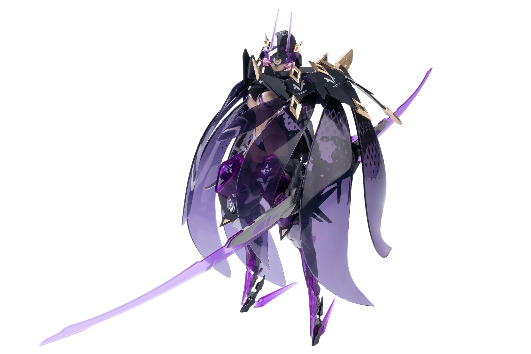 Rosado RS-02 Starflower Black Iris Figure Official Earnestcore Craft  Action Girl Anime Mecha Figure Collectible Toy Decor Gifts