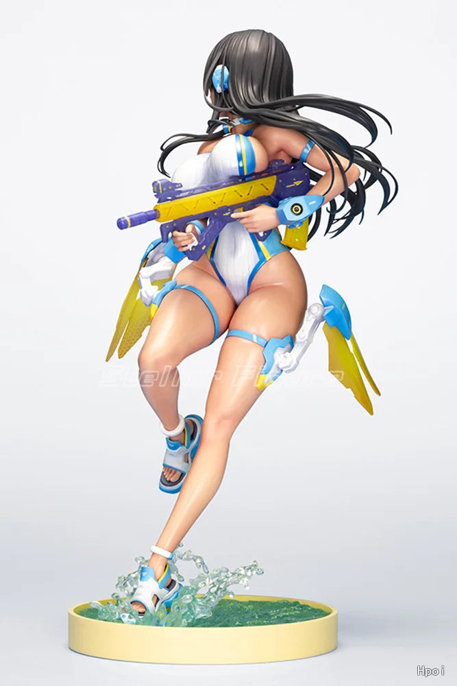 【SF】In Stock Original KOTOBUKIYA Megami Device Ju Luo Cang Yi Cui 1/0.5 Scale Figures Anime Model Collection